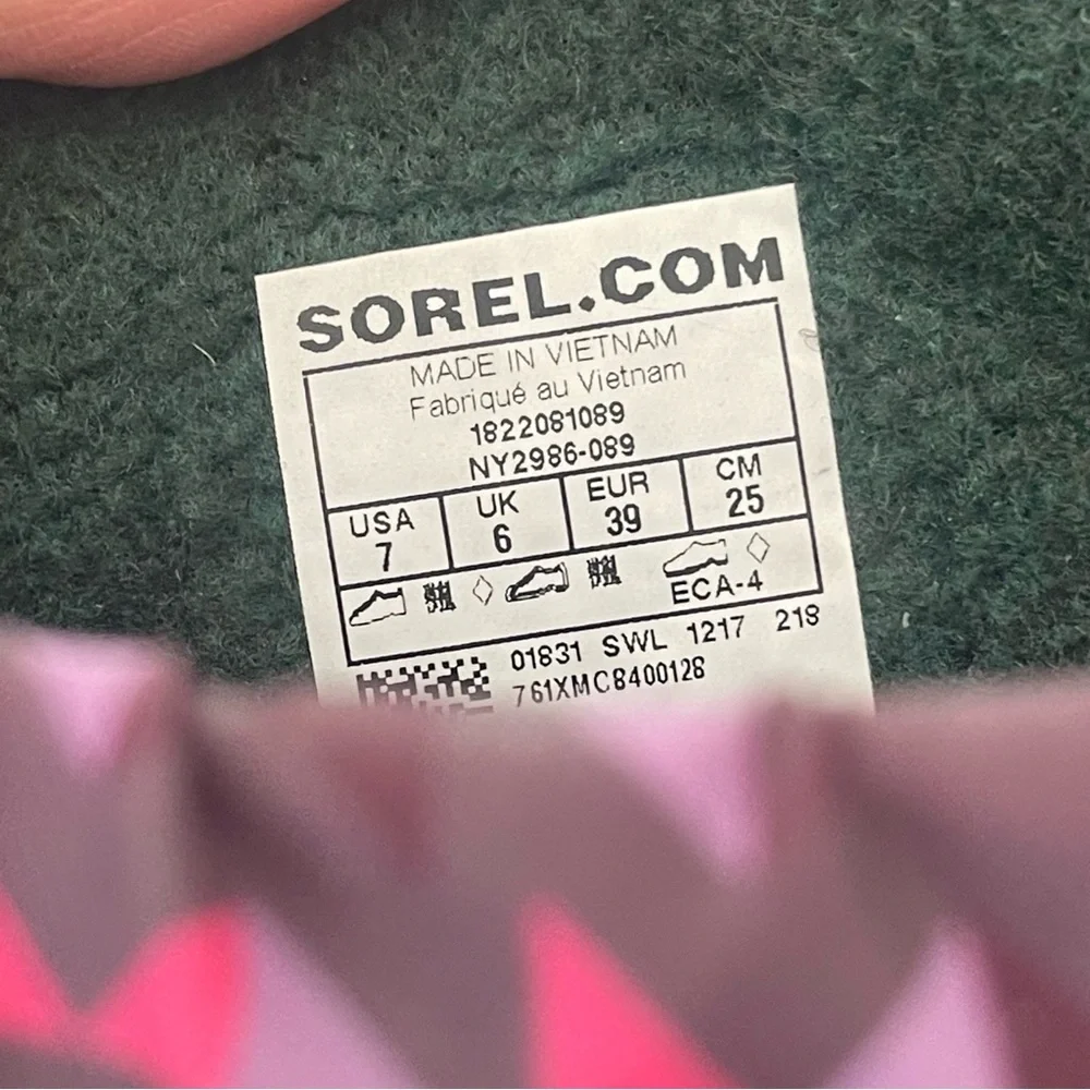 Sorel winter snow